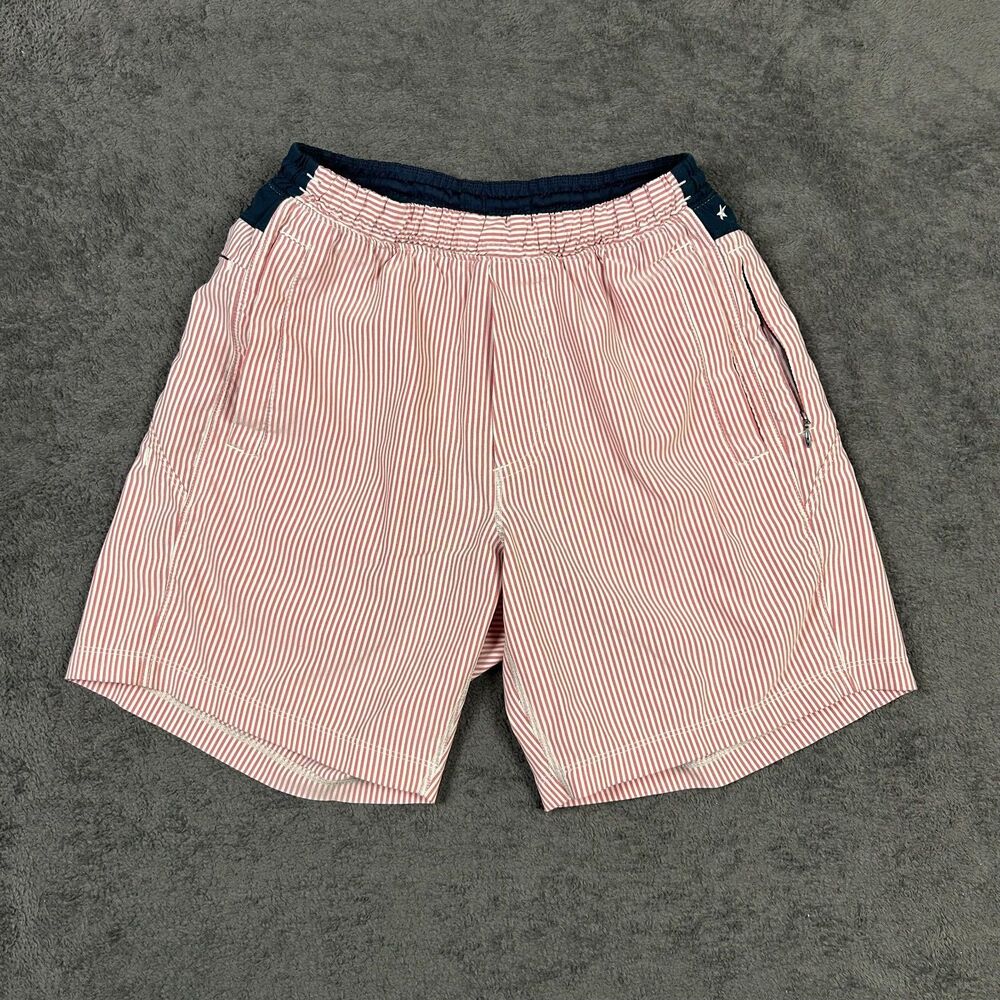 Birddogs 7” Lined Shorts Men’s Small USA Flag Stars Stripes Patriotic Gym Swim